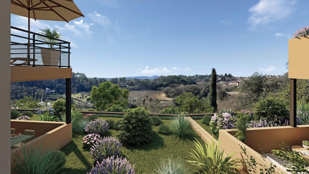 Résidence Les bastides ensoleillées Carces Terrasse