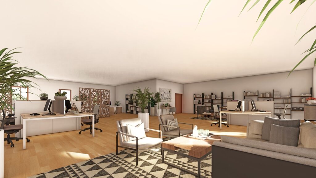 Cap Nicopolis ~ Pôles d'activités et bureaux ~ intérieur 2 ~ Brignoles