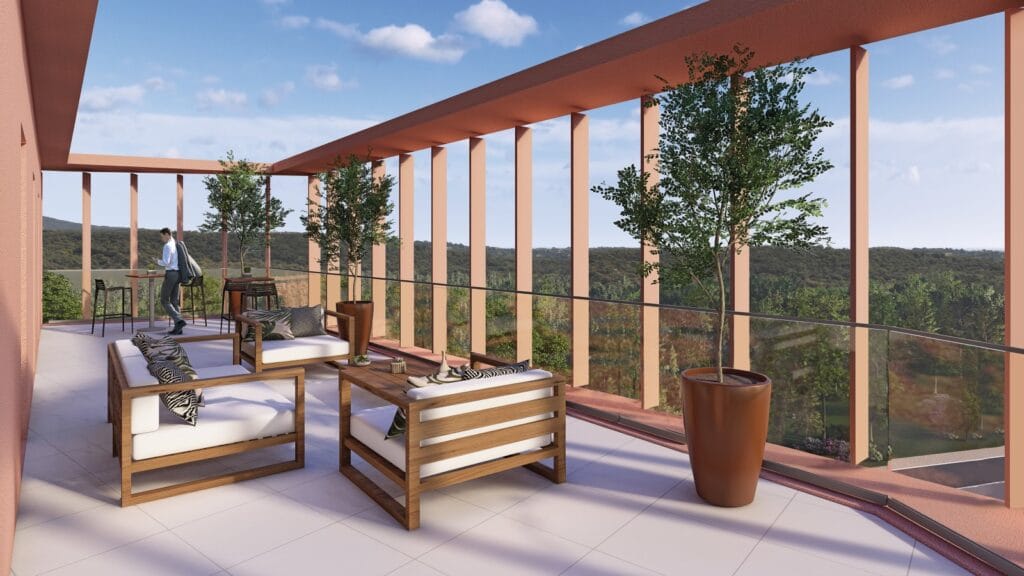Cap Nicopolis ~ Pôles d'activités et bureaux ~ terrasse 2 ~ Brignoles